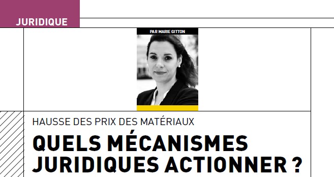 Hausse des prix des matériaux : Qules mécaniques actionner ? 